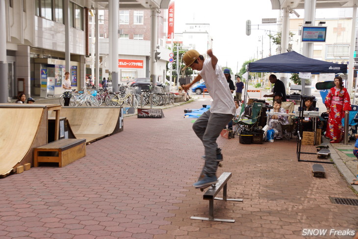 2014 夏でもスノーボード!! in 帯広平原まつりレポート！