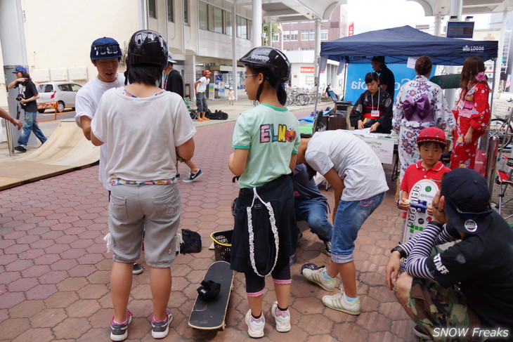 2014 夏でもスノーボード!! in 帯広平原まつりレポート！