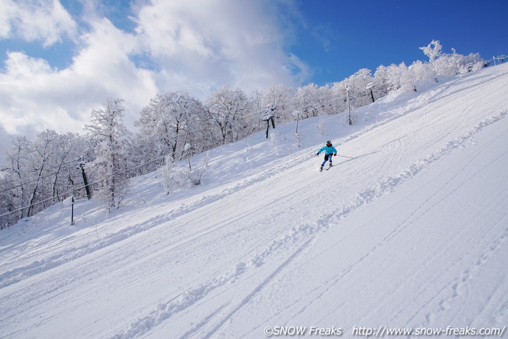 かもい岳スキー場　レーシングorパウダー？どちらもOK！