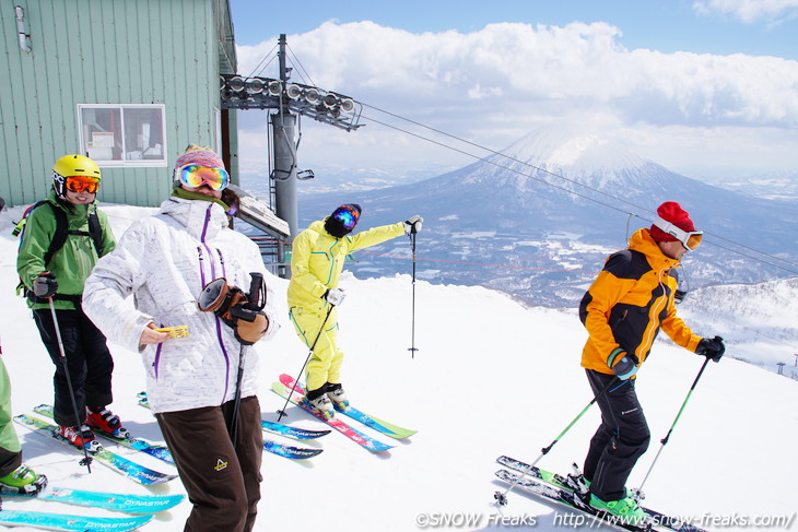 『DYNASTAR CHAM series Test Ride Days 2016』 春・ニセコユナイテッド会場2日目・最終日。