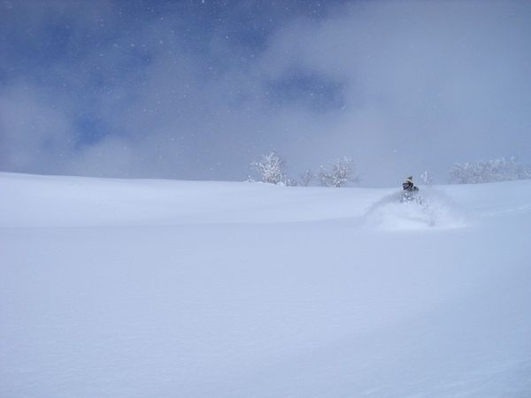 旭岳ロープウェイスキー場雪山レポート