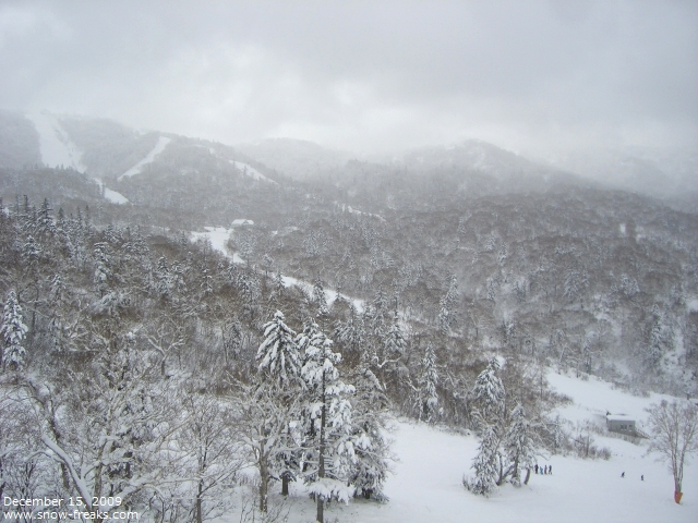 キロロスノーワールド 雪山レポート