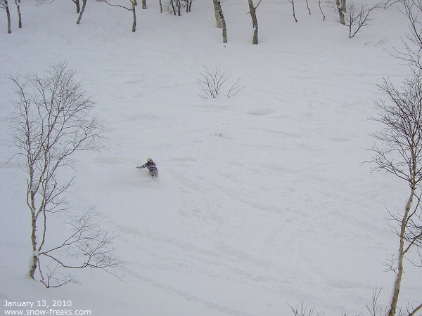 富良野 雪山レポート