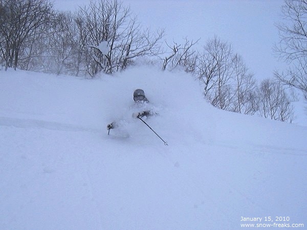 キロロスノーワールド 雪山レポート