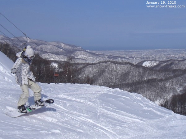 さっぽろばんけいスキー場 雪山レポート