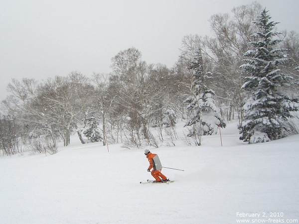 キロロスノーワールド スキー場 雪山レポート