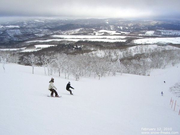 ルスツリゾート スキー場 雪山レポート