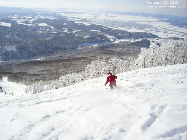 名寄ピヤシリ スキー場 雪山レポート