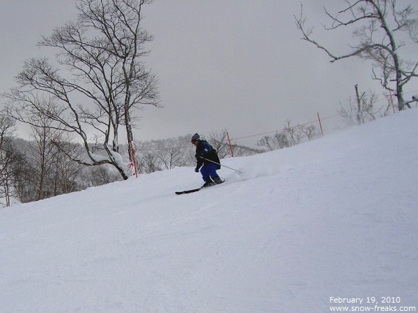 ルスツリゾート スキー場 雪山レポート