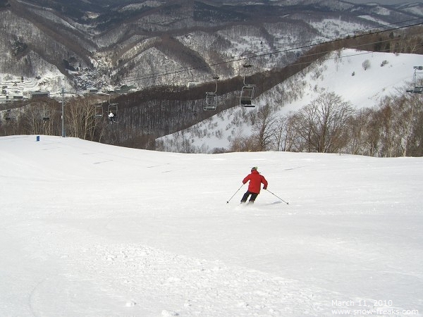 マウントレースイスキー場 雪山レポート