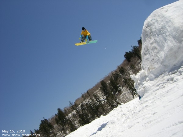 中山峠スキー場 雪山レポート