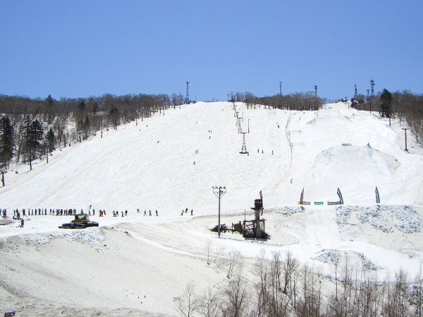 中山峠スキー場 雪山レポート