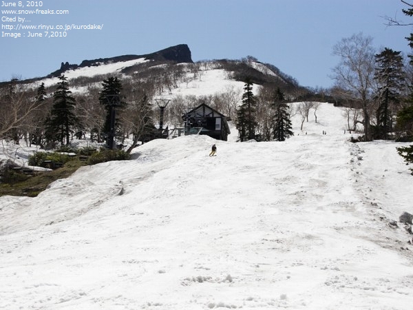 層雲峡黒岳ロープウェイスキー場 雪山レポート