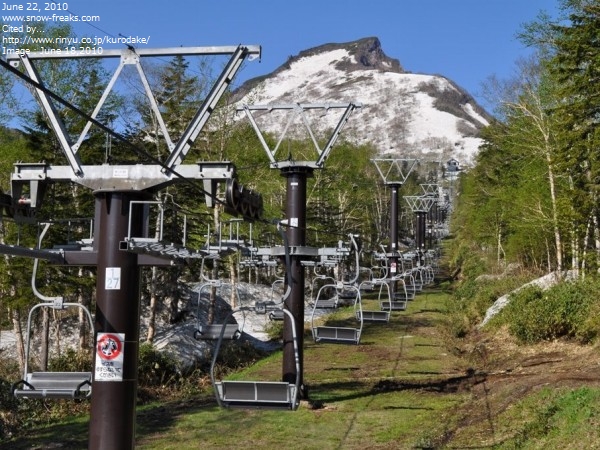 層雲峡黒岳ロープウェイスキー場 雪山レポート